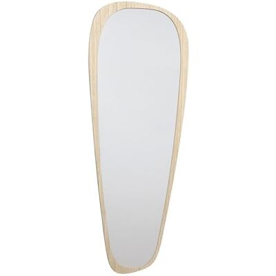 DRW Rechteckiger Wandspiegel, vertikal, oder horizontal, aus Holz, Natur, 40 x 110 x 1,2 cm DRW Rechteckiger Wandspiegel, vertikal, oder horizontal, aus Holz, Natur, 40 x 110 x 1,2 cm