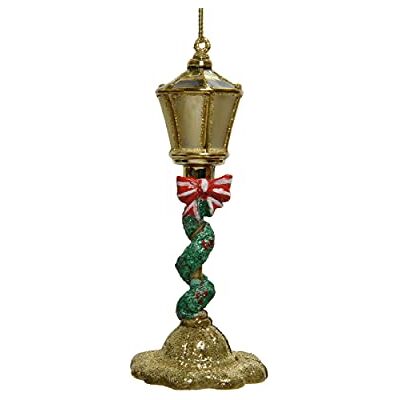 Decoris Christbaumschmuck Glas Laterne 12cm Wegeleuchte Weihnachtskugeln gold Decoris Christbaumschmuck Glas Laterne 12cm Wegeleuchte Weihnachtskugeln gold