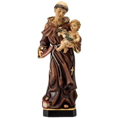 Inmaculada Romero IR Figur des Heiligen Antonius 31 cm. Harzbasis mit Lissabon-Muster. Unisex. Länge (cm): 31. Inmaculada Romero IR Figur des Heiligen Antonius 31 cm. Harzbasis mit Lissabon-Muster. Unisex. Länge (cm): 31.