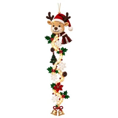Generic Weihnachts-Türhänger-Ornament, LED-Glüh-Filz-Plüschfiguren 47 Zoll Schneemann Engel Lebkuchen Weihnachtsmann Design Innenfenster Wand Urlaubsdekoration Generic Weihnachts-Türhänger-Ornament, LED-Glüh-Filz-Plüschfiguren 47 Zoll Schneemann Engel Lebkuchen Weihnachtsmann Design Innenfenster Wand Urlaubsdekoration