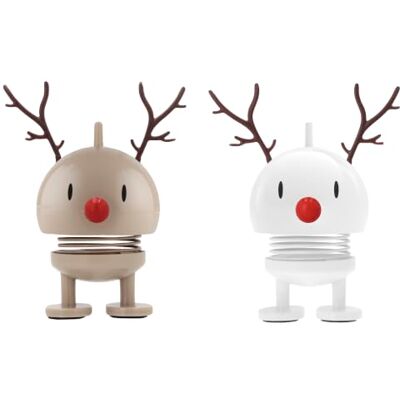 Hoptimist Rentier Bumble Set, Figuren zu Weihnachten, Mini (XS), Latte/Weiß Skandinavische Weihnachts-Deko Weihnachtsfigur Ideal als Weihnachtsschmuck und kleines Geschenk H 6,9 cm, D 5,5 cm Hoptimist Rentier Bumble Set, Figuren zu Weihnachten, Mini (XS), Latte/Weiß Skandinavische Weihnachts-Deko Weihnachtsfigur Ideal als Weihnachtsschmuck und kleines Geschenk H 6,9 cm, D 5,5 cm