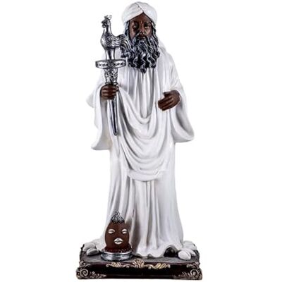 Inmaculada Romero IR Obatala-Figur 30 cm. Yoruba-Mythologie-Harzbild. . Länge (mm): 300. Inmaculada Romero IR Obatala-Figur 30 cm. Yoruba-Mythologie-Harzbild. . Länge (mm): 300.