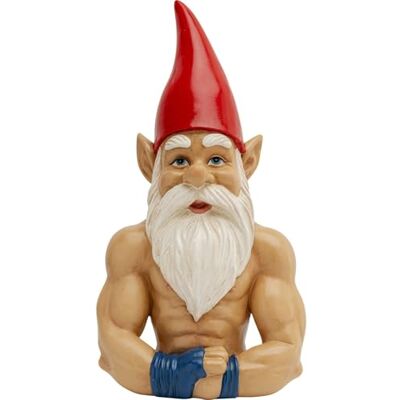 Kare Design Deko Figur Zwerg Muscle, Deko Objekt, Wohnaacessoires, Zwerg mit Muskeln, Oberkörper, 32x17x11 cm Kare Design Deko Figur Zwerg Muscle, Deko Objekt, Wohnaacessoires, Zwerg mit Muskeln, Oberkörper, 32x17x11 cm