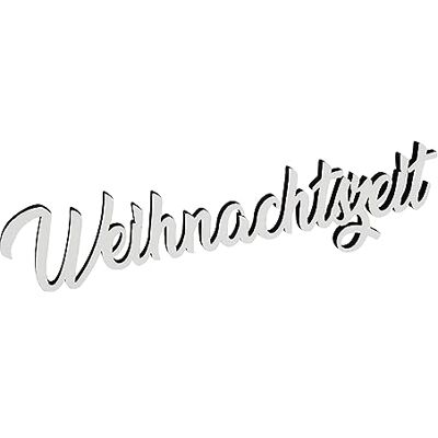 Melis Deko-Schriftzug Weihnachtszeit – Weihnachts-deko Weihnachtszeit aus Holz in weiß – 20cm Melis Deko-Schriftzug Weihnachtszeit – Weihnachts-deko Weihnachtszeit aus Holz in weiß – 20cm