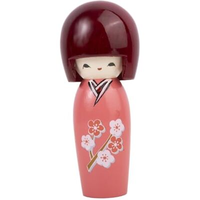 lachineuse Japanische Puppe Joie 14 cm – Kokeshi aus Holz mit Kimono Kirschblüten – Farbe Rosa – japanische Dekoration – Kokeshi traditionell Japan – Geschenkidee Original Deko Asien lachineuse Japanische Puppe Joie 14 cm – Kokeshi aus Holz mit Kimono Kirschblüten – Farbe Rosa – japanische Dekoration – Kokeshi traditionell Japan – Geschenkidee Original Deko Asien