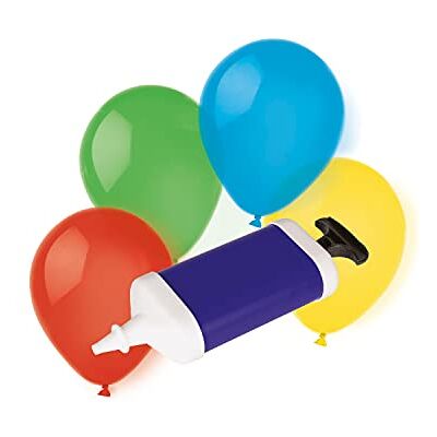 amscan 9905907 10 Latexballons mit Pumpe, farblich sortiert, Luftballon, Dekoration, Geburtstag, Themenparty, Firmenevent amscan 9905907 10 Latexballons mit Pumpe, farblich sortiert, Luftballon, Dekoration, Geburtstag, Themenparty, Firmenevent