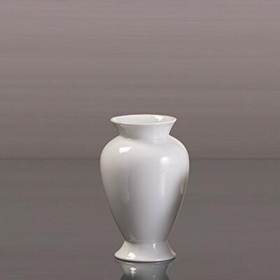 Goebel Kaiser Porzellan Barock Vase aus Porzellan, in der Farbe Weiß, Maße: 18 x 11,5cm, 14-000-20-2 Goebel Kaiser Porzellan Barock Vase aus Porzellan, in der Farbe Weiß, Maße: 18 x 11,5cm, 14-000-20-2