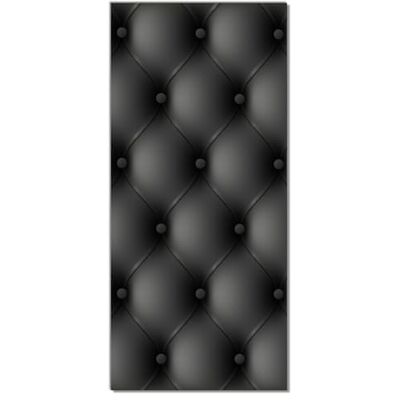 Wallario Selbstklebende Türtapete Schwarze Ledertür Türposter 93 x 205 cm Abwischbar, rückstandsfrei zu entfernen Wallario Selbstklebende Türtapete Schwarze Ledertür Türposter 93 x 205 cm Abwischbar, rückstandsfrei zu entfernen