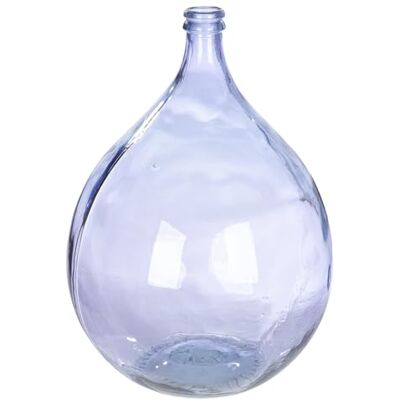 GILDE Bodenvase Cordoba Glas Flieder glänzend rund Höhe 56cm x Ø 40cm wasserdichte Blumenvase GILDE Bodenvase Cordoba Glas Flieder glänzend rund Höhe 56cm x Ø 40cm wasserdichte Blumenvase