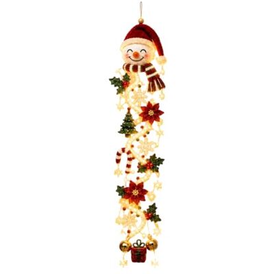 Generic Weihnachts-Türhänger-Ornament, LED-Glüh-Filz-Plüschfiguren 47 Zoll Schneemann Engel Lebkuchen Weihnachtsmann Design Innenfenster Wand Urlaubsdekoration Generic Weihnachts-Türhänger-Ornament, LED-Glüh-Filz-Plüschfiguren 47 Zoll Schneemann Engel Lebkuchen Weihnachtsmann Design Innenfenster Wand Urlaubsdekoration