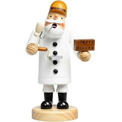 SIKORA RM-A Räuchermännchen aus Holz 3 Größen Verschiedene Motive, Farbe/Modell:A33 Weiss Maurer, Höhe in cm:Höhe ca. 15 cm SIKORA RM-A Räuchermännchen aus Holz 3 Größen Verschiedene Motive, Farbe/Modell:A33 Weiss Maurer, Höhe in cm:Höhe ca. 15 cm