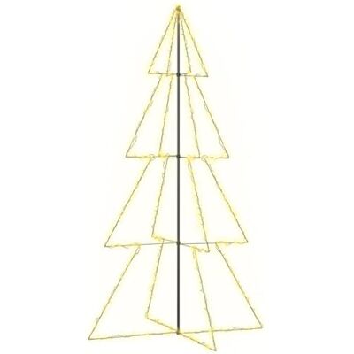 vidaXL Weihnachtskegelbaum Lichterbaum Weihnachtsbaum Beleuchtet Dekobaum Lichterkette Weihnachtsdeko Beleuchtung 360 LEDs Indoor Outdoor 143x250cm vidaXL Weihnachtskegelbaum Lichterbaum Weihnachtsbaum Beleuchtet Dekobaum Lichterkette Weihnachtsdeko Beleuchtung 360 LEDs Indoor Outdoor 143x250cm
