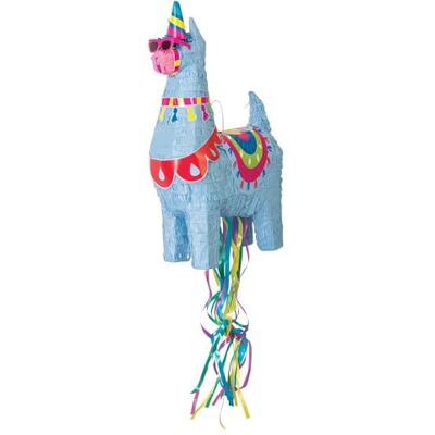Unique Party 62966 Lama-Pinata -Zugschnur Unique Party 62966 Lama-Pinata -Zugschnur