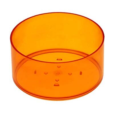 Bütic GmbH runde Kunststoff Teelichthüllen 37x19mm Kerzengießen Klassische Rundform, Farbe:Orange, Anzahl:1000 Stück Bütic GmbH runde Kunststoff Teelichthüllen 37x19mm Kerzengießen Klassische Rundform, Farbe:Orange, Anzahl:1000 Stück
