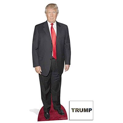 BundleZ-4-FanZ Fan Packs by Starstills Donald Trump Lebensgrosse Pappaufsteller mit 25cm x 20cm foto BundleZ-4-FanZ Fan Packs by Starstills Donald Trump Lebensgrosse Pappaufsteller mit 25cm x 20cm foto