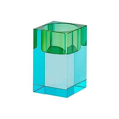 Gift Company Teelichthalter Sari S, Windlicht, Dekolicht, Kristallglas, Blau, Grün, 7.7 cm, 1096903008 Gift Company Teelichthalter Sari S, Windlicht, Dekolicht, Kristallglas, Blau, Grün, 7.7 cm, 1096903008