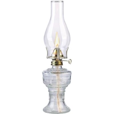 Lunartec Öllampen: Nostalgische Petroleum-Sturmlaterne, Abnehmbarer Dochteinsteller, 32cm (Tischpetroleumlampe, Sturmlaterne mit Glaskolben, Zylinder) Lunartec Öllampen: Nostalgische Petroleum-Sturmlaterne, Abnehmbarer Dochteinsteller, 32cm (Tischpetroleumlampe, Sturmlaterne mit Glaskolben, Zylinder)