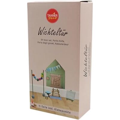 Christian Tanner tanner DER KLEINE KAUFMANN TANNER Deco Wichteltüre "Mumpel", mit verschiedenen Artikeln, für Kinder, Wichteltüre 9022.2 Christian Tanner tanner DER KLEINE KAUFMANN TANNER Deco Wichteltüre "Mumpel", mit verschiedenen Artikeln, für Kinder, Wichteltüre 9022.2