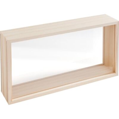 VBS Objekt-Rahmen Rechteck 26x13x5.5 cm Kiefer Holz Kunststoff VBS Objekt-Rahmen Rechteck 26x13x5.5 cm Kiefer Holz Kunststoff