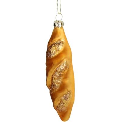 HD Collection Christbaumschmuck Glas 13,3cm Baguette Aufhängen Weihnachtsbaum Anhänger für Weihnachten Christbaumanhänger & Weihnachtsbaumschmuck Gold HD Collection Christbaumschmuck Glas 13,3cm Baguette Aufhängen Weihnachtsbaum Anhänger für Weihnachten Christbaumanhänger & Weihnachtsbaumschmuck Gold