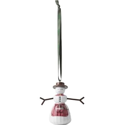 Kähler Hammershøi Weihnachts Schneemann - 9cm Anhänger Kähler Hammershøi Weihnachts Schneemann - 9cm Anhänger