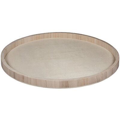 Rayher 62732000 Holz-Schale zum Dekorieren, 40 cm ø, Randhöhe ca. 2,6 cm, Bodenstärke ca. 2 – 3 mm, Holztablett rund, Natur Rayher 62732000 Holz-Schale zum Dekorieren, 40 cm ø, Randhöhe ca. 2,6 cm, Bodenstärke ca. 2 – 3 mm, Holztablett rund, Natur