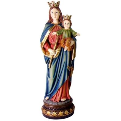 Inmaculada Romero IR Figur Maria Hilfe der Christen 60 cm. Skulptur Hilfe Gottes Harz Inmaculada Romero IR Figur Maria Hilfe der Christen 60 cm. Skulptur Hilfe Gottes Harz