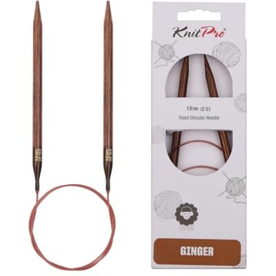 KnitPro Ginger Birk Rundnadeln - 40cm - 6,50mm KnitPro Ginger Birk Rundnadeln - 40cm - 6,50mm