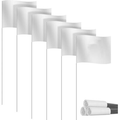 Mucshim Markierungsfahnen – Vermessungsflaggen, 30 Stück PVC Flaggen Set Große Sichtbarkeit: Feldflagge macht Grenzen sichtbar, ideal für Baustellen, Geländemarkierungen und Outdoor-Projekte. Mucshim Markierungsfahnen – Vermessungsflaggen, 30 Stück PVC Flaggen Set Große Sichtbarkeit: Feldflagge macht Grenzen sichtbar, ideal für Baustellen, Geländemarkierungen und Outdoor-Projekte.