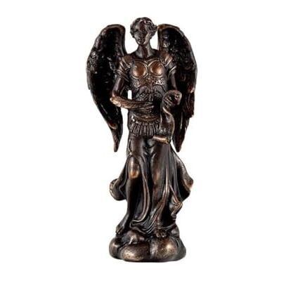 DRW Figur Erzengel San Gabriel Bronze Harz handbemalt 12 cm DRW Figur Erzengel San Gabriel Bronze Harz handbemalt 12 cm