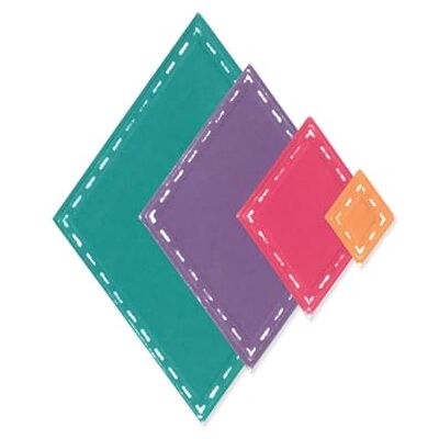 Sizzix ® Framelits® Stanzset, 13er-Pckg — Fanciful Framelits, Katy Deco Diamonds von Stacey Park Sizzix ® Framelits® Stanzset, 13er-Pckg — Fanciful Framelits, Katy Deco Diamonds von Stacey Park