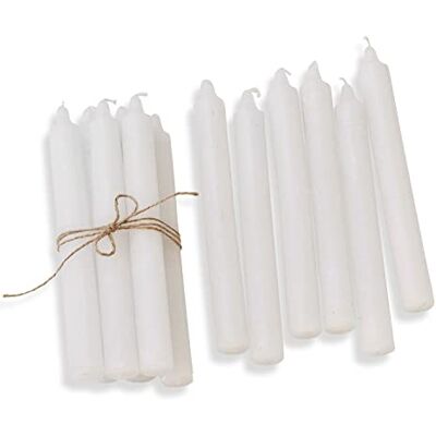 Loberon Kerze 12er Set Bauceau, Creme Rustikales Finish von Hand Veredelt Durchgefärbt & Geruchsneutral Stabkerzen Paraffinwachs Loberon Kerze 12er Set Bauceau, Creme Rustikales Finish von Hand Veredelt Durchgefärbt & Geruchsneutral Stabkerzen Paraffinwachs