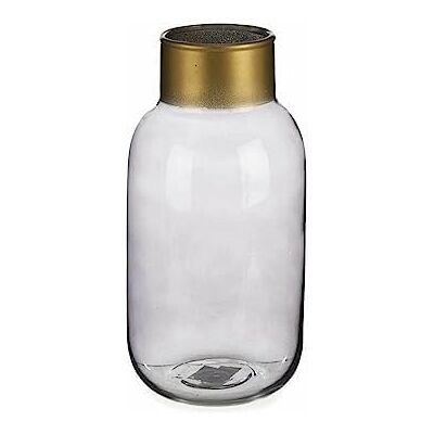 Gris Gouden Glas Vaas - 6 Stück - Wohnaccessoire Gris Gouden Glas Vaas - 6 Stück - Wohnaccessoire