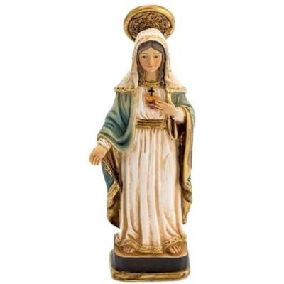 Inmaculada Romero IR Jungfrau Herz Mariens Figur 9 cm Skulptur Harz Detail Fuß Inmaculada Romero IR Jungfrau Herz Mariens Figur 9 cm Skulptur Harz Detail Fuß