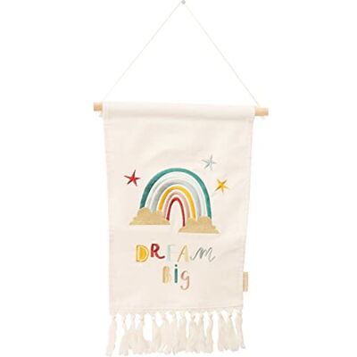 Papierdrachen Wanddeko für Jungen und Mädchen Dekoration aus Stoff für das Kinderzimmer Boho Wandteppich Wandbehang mit Regenbogen Set 3 Papierdrachen Wanddeko für Jungen und Mädchen Dekoration aus Stoff für das Kinderzimmer Boho Wandteppich Wandbehang mit Regenbogen Set 3