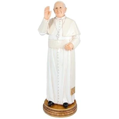 DRW Figur Papst Franziskus, handbemalt, Harz, 40 cm DRW Figur Papst Franziskus, handbemalt, Harz, 40 cm