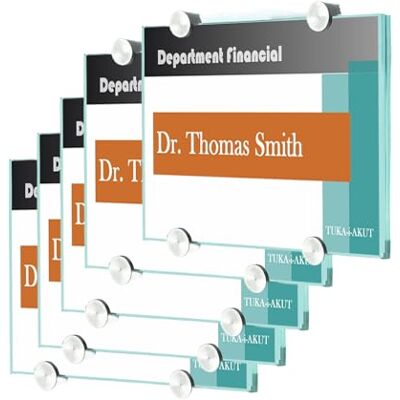 TUKA-i-AKUT 5st. Büro Türschild A3, Klare Acryl Info Sign Halter Transparent, Büroschild zum selbst beschriften für Schild 297 mm x 420 mm, Infoschild für Wandmontage zum Anschrauben, TKD8301-A3-5x TUKA-i-AKUT 5st. Büro Türschild A3, Klare Acryl Info Sign Halter Transparent, Büroschild zum selbst beschriften für Schild 297 mm x 420 mm, Infoschild für Wandmontage zum Anschrauben, TKD8301-A3-5x