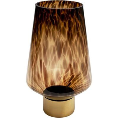 Kare Design Vase Caramel, Braun, 41 cm, Glas, Blumenvase, Dekoration, Handgearbeitet, Gefäß für Blumen Kare Design Vase Caramel, Braun, 41 cm, Glas, Blumenvase, Dekoration, Handgearbeitet, Gefäß für Blumen