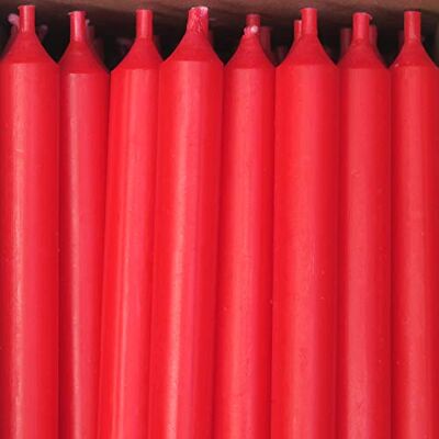 Bütic GmbH Stabkerzen durchgefärbt 250mm x Ø 13mm Kerzen hochgereinigt, Brenndauer 5,5h, geruchsneutral, rußarm mit rückstandsfreiem Abbrand Bütic GmbH Stabkerzen durchgefärbt 250mm x Ø 13mm Kerzen hochgereinigt, Brenndauer 5,5h, geruchsneutral, rußarm mit rückstandsfreiem Abbrand