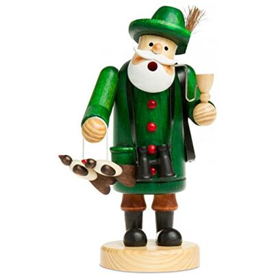 SIKORA RM-A Räuchermännchen aus Holz 3 Größen Verschiedene Motive, Farbe/Modell:A10 grün Jäger, Höhe in cm:Höhe ca. 15 cm SIKORA RM-A Räuchermännchen aus Holz 3 Größen Verschiedene Motive, Farbe/Modell:A10 grün Jäger, Höhe in cm:Höhe ca. 15 cm