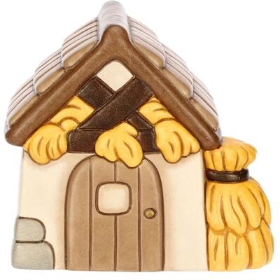 THUN , Scheune aus hochwertiger Keramik, Kollektion Klassische Krippe, Weihnachtskrippenfiguren zum Sammeln, 12,2 x 9,9 x 11 cm THUN , Scheune aus hochwertiger Keramik, Kollektion Klassische Krippe, Weihnachtskrippenfiguren zum Sammeln, 12,2 x 9,9 x 11 cm