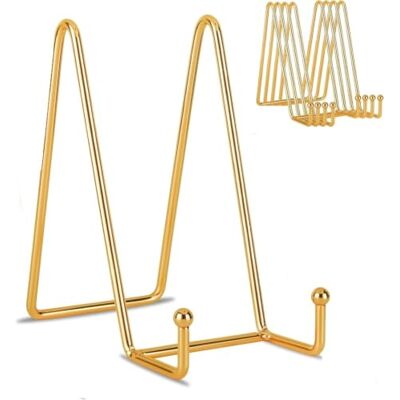YRREATY Bücherständer Elegant Display 20cm Elegantes Design mit glatter Goldoberfläche, klare , unaufdringlich elegante Präsentation. YRREATY Bücherständer Elegant Display 20cm Elegantes Design mit glatter Goldoberfläche, klare , unaufdringlich elegante Präsentation.