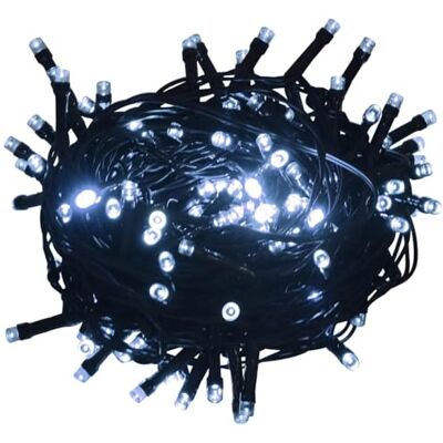 vidaXL LED Lichterkette mit 150 LEDs Weihnachtsbeleuchtung DIY Dekoration Weihnachtsdeko Außen Innen Garten Party Hochzeit Kaltweiß 15m PVC vidaXL LED Lichterkette mit 150 LEDs Weihnachtsbeleuchtung DIY Dekoration Weihnachtsdeko Außen Innen Garten Party Hochzeit Kaltweiß 15m PVC