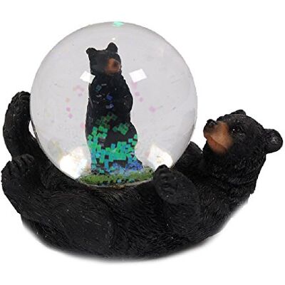 PIA INTERNATIONAL Glitzerkugel Schwarzbär Schneekugel Tier Tiere Bär Bären Schneekugeln PIA INTERNATIONAL Glitzerkugel Schwarzbär Schneekugel Tier Tiere Bär Bären Schneekugeln