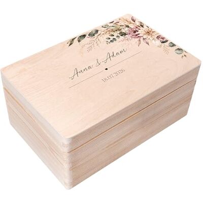 Creative Hochzeitsgeschenke Personalisiert für Brautpaar Blumen Geschenk zur Hochzeit Erinnerungsbox Hochzeit Holzkiste mit Deckel Personalisiertes Hochzeitsgeschenk Farbdruck Creative Hochzeitsgeschenke Personalisiert für Brautpaar Blumen Geschenk zur Hochzeit Erinnerungsbox Hochzeit Holzkiste mit Deckel Personalisiertes Hochzeitsgeschenk Farbdruck