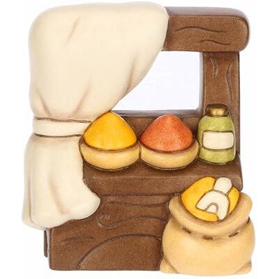 THUN , Gewürzbank aus hochwertiger Keramik, Klassische Krippensammlung, Weihnachtskrippenfiguren zum Sammeln, 5,4 x 4,3 x 7,9 cm THUN , Gewürzbank aus hochwertiger Keramik, Klassische Krippensammlung, Weihnachtskrippenfiguren zum Sammeln, 5,4 x 4,3 x 7,9 cm
