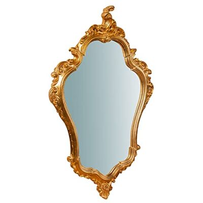 Biscottini INTERNATIONAL ART TRADING Shabby Chic Wandspiegel 91 x 55 cm Dekorative Wandspiegel Eingangsspiegel Biscottini INTERNATIONAL ART TRADING Shabby Chic Wandspiegel 91 x 55 cm Dekorative Wandspiegel Eingangsspiegel