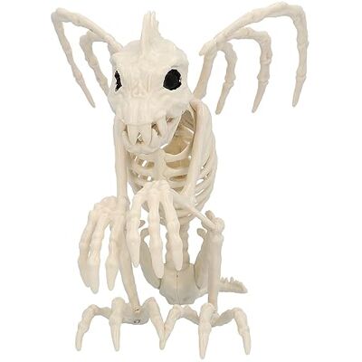 Boland 72422 Skelett Gargoyle, 24 cm, Drachen Deko, Dekoration für Halloween, Party Deko Boland 72422 Skelett Gargoyle, 24 cm, Drachen Deko, Dekoration für Halloween, Party Deko