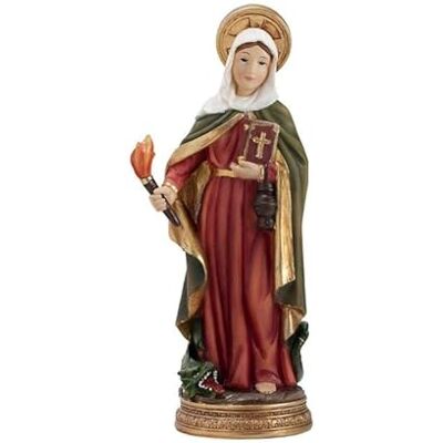 DRW Figur Santa Marta Harz handbemalt, 20 cm DRW Figur Santa Marta Harz handbemalt, 20 cm