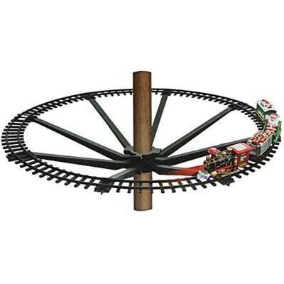 Spetebo Weihnachtszug für den Tannenbaum 21 Teile Deko Zug zum Anbringen am Weihnachtsbaum Lokomotive mit Sound und Licht inklusive Waggons und Schienen Weihnachten Advent Winter Dekoration Spetebo Weihnachtszug für den Tannenbaum 21 Teile Deko Zug zum Anbringen am Weihnachtsbaum Lokomotive mit Sound und Licht inklusive Waggons und Schienen Weihnachten Advent Winter Dekoration